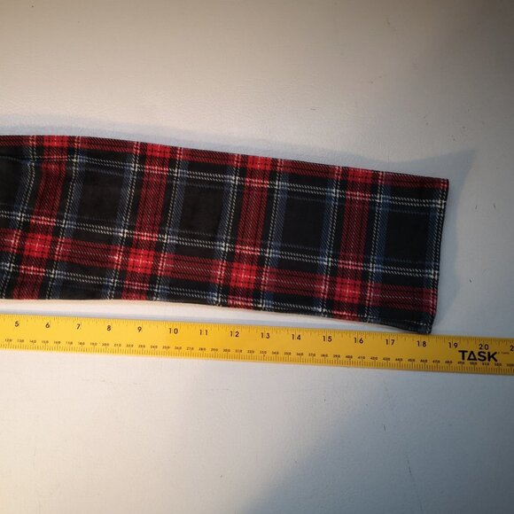 Denver Hayes Ladies Size XS Blue Red White 2 Piece Plaid Long Sleeve Pajamas - Picture 5 of 11